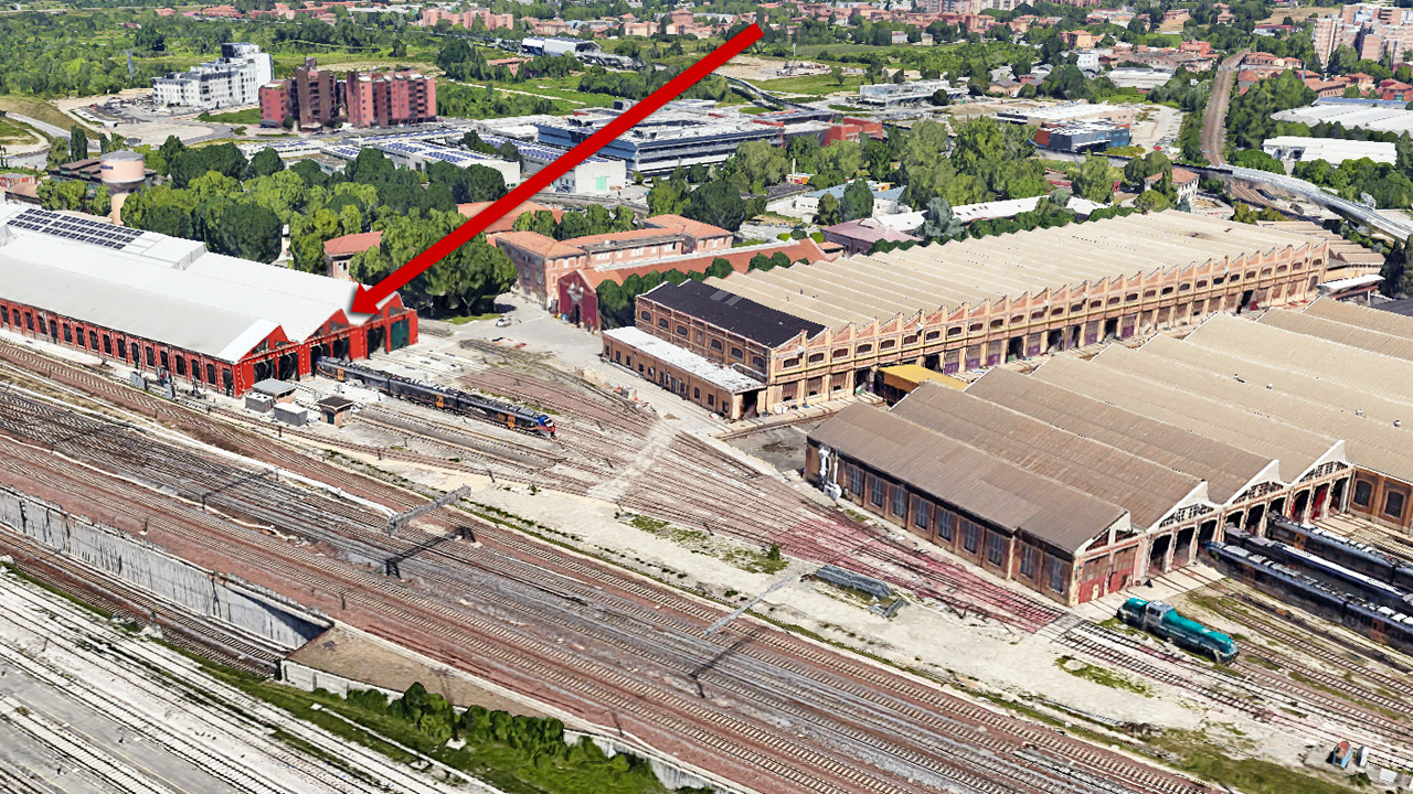 Bahnbetriebswerk Bologna Italien 2024